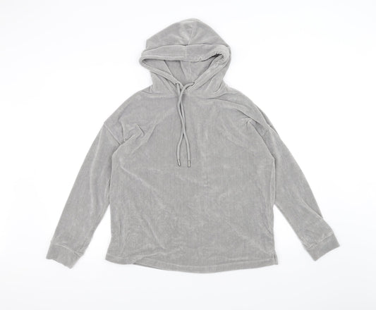 Marks and Spencer Womens Grey   Pullover Hoodie Size 10