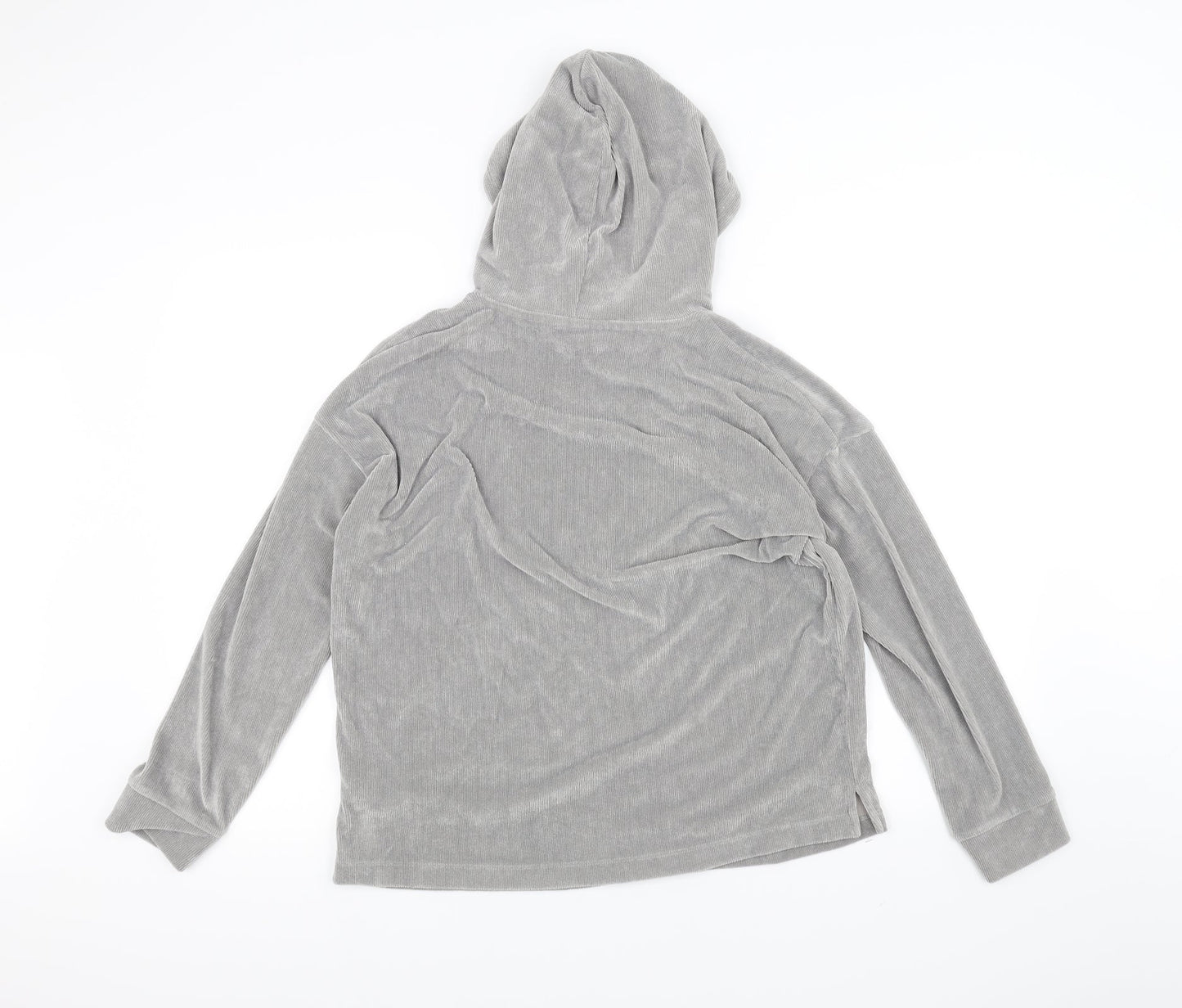 Marks and Spencer Womens Grey   Pullover Hoodie Size 10