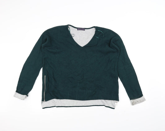 Marks and Spencer Womens Green   Pullover Jumper Size 12