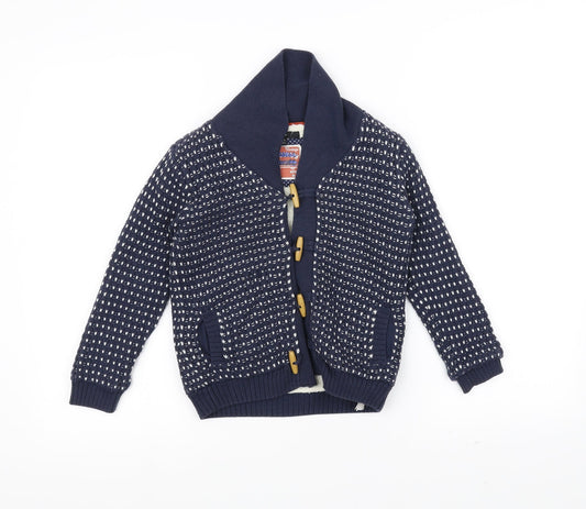 Autograph Girls Blue  Knit Jacket Coatigan Size 5-6 Years