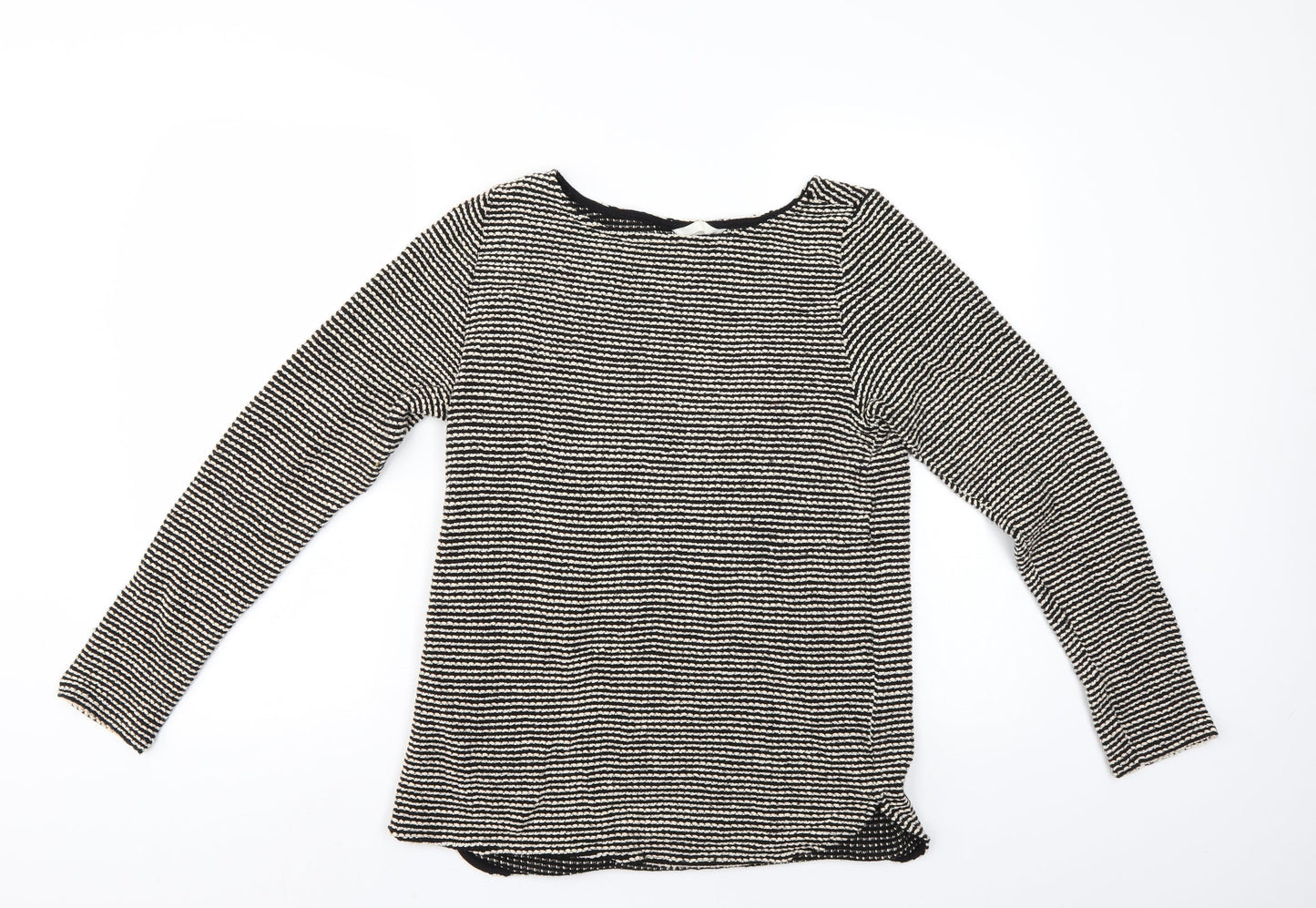 H&M Womens Multicoloured Striped  Pullover Jumper Size M