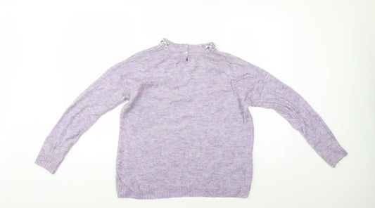 NEXT Womens Purple   Pullover Jumper Size 8