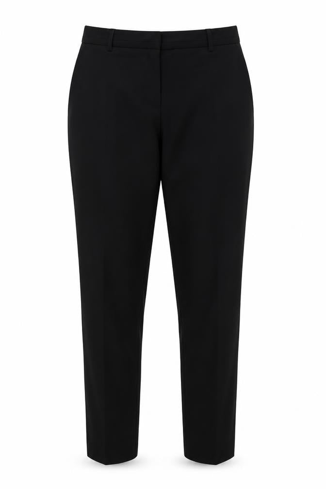 Peacocks Womens Black   Trousers  Size 8 L26 in