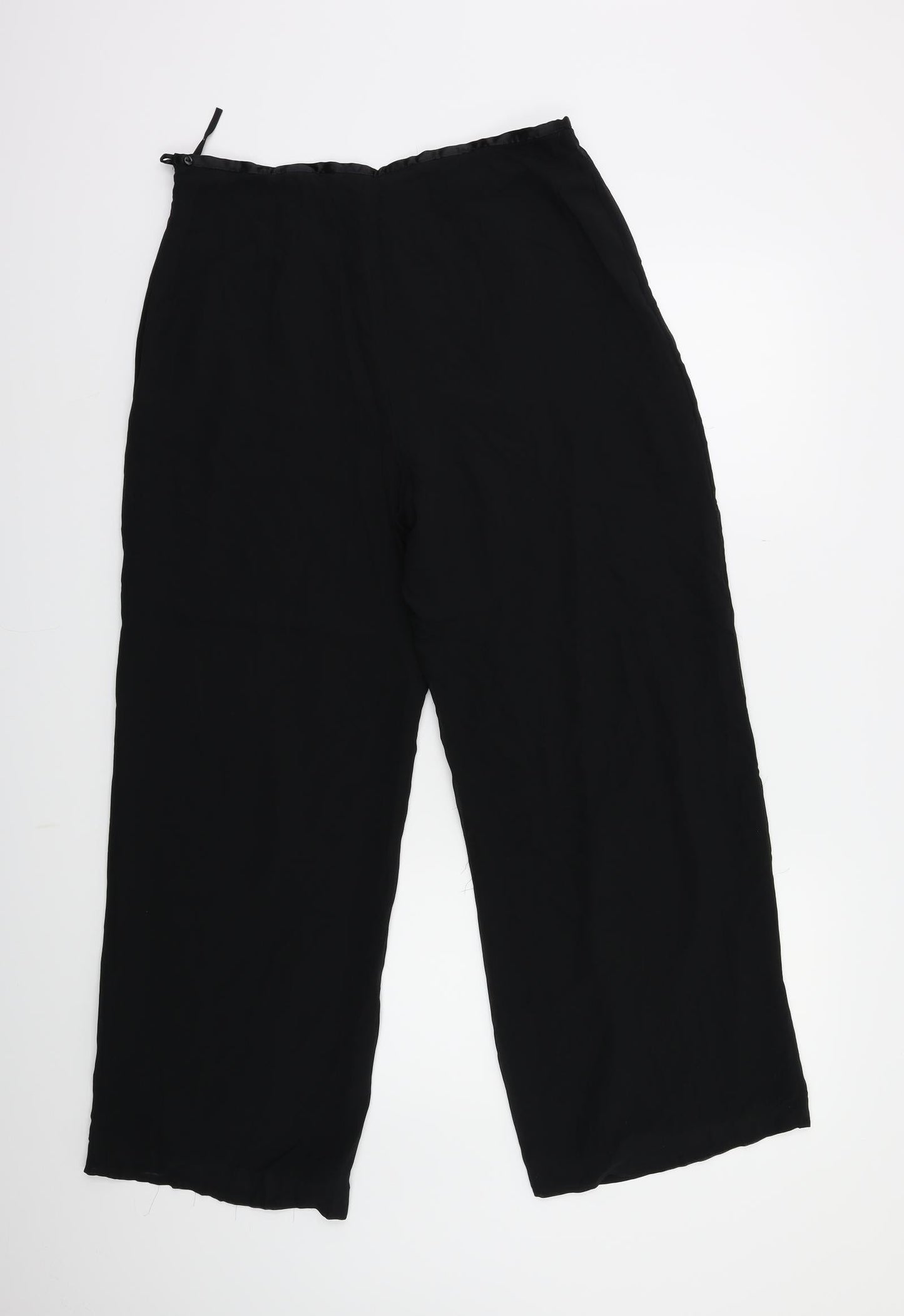 Marks and Spencer Womens Black   Trousers  Size 14 L27 in