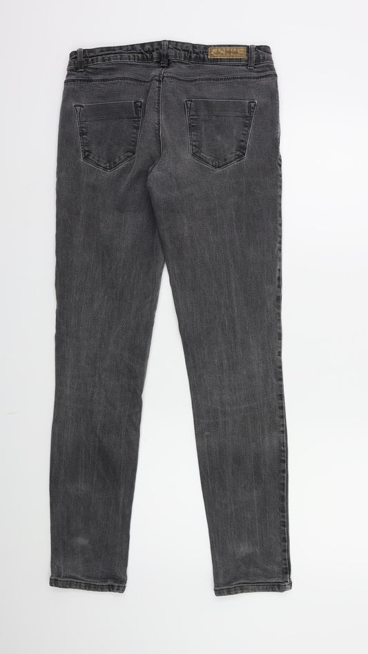 Core denim Womens Grey  Denim Skinny Jeans Size 10 L28 in