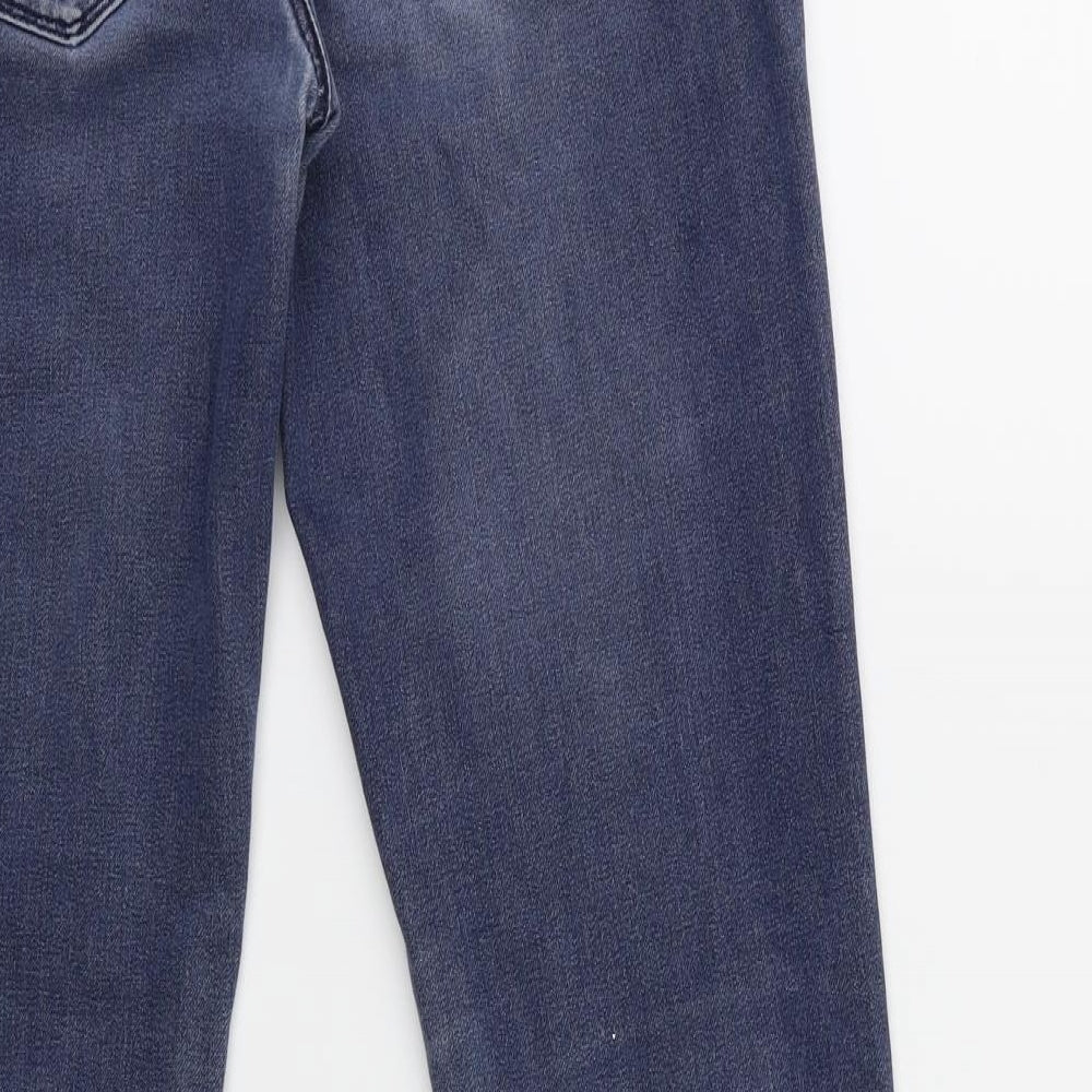 Preworn Womens Blue  Denim Skinny Jeans Size 28 in L28 in