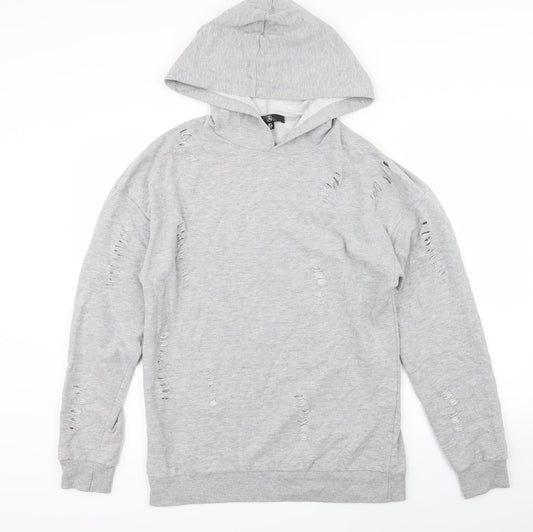 Missguided Womens Grey   Pullover Jumper Size 6
