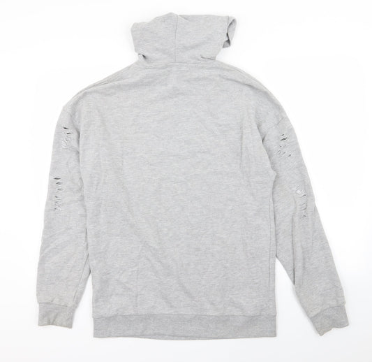 Missguided Womens Grey   Pullover Jumper Size 6
