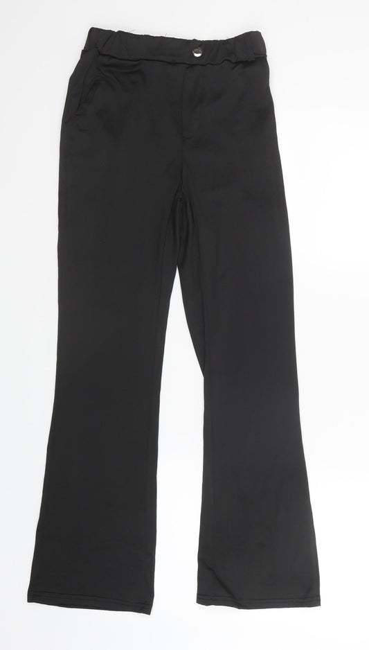 Preworn Womens Black   Trousers  Size M L27 in