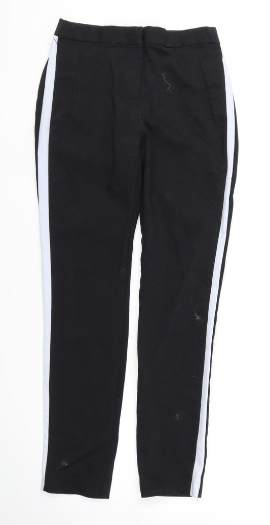 Zara Womens Black   Trousers  Size XS L27 in - Stretch waistband
