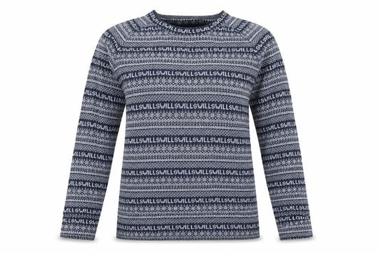 Womens UK 8 Regular Jack Wills Blue Pullover Sweatshirt