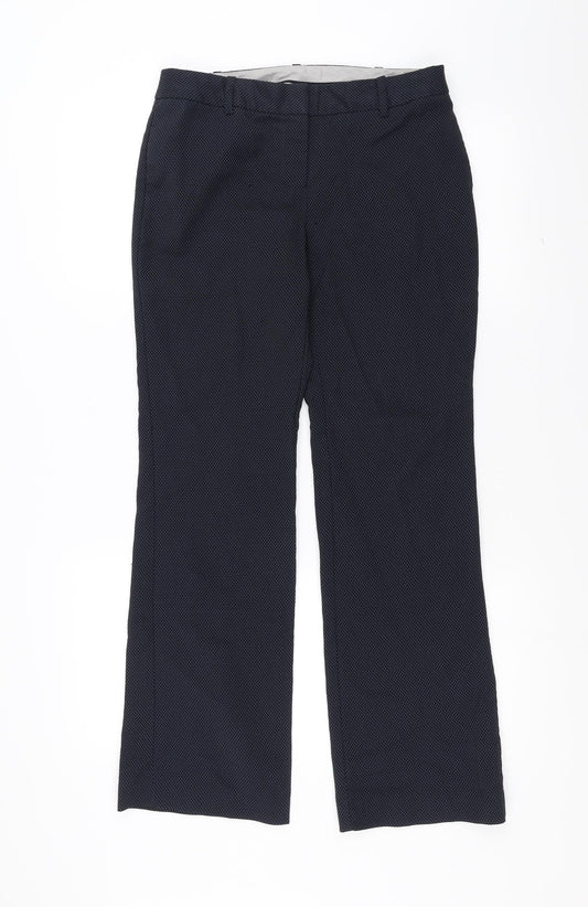 NEXT Womens Blue   Trousers  Size 8 L29 in