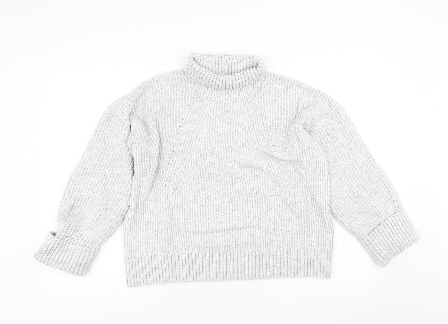 Topshop Womens Grey   Pullover Jumper Size S