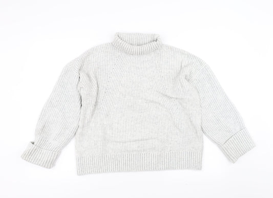 Topshop Womens Grey   Pullover Jumper Size S