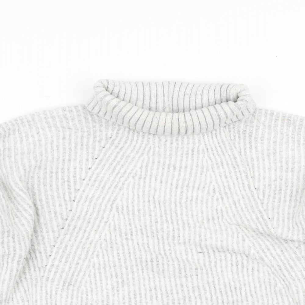 Topshop Womens Grey   Pullover Jumper Size S