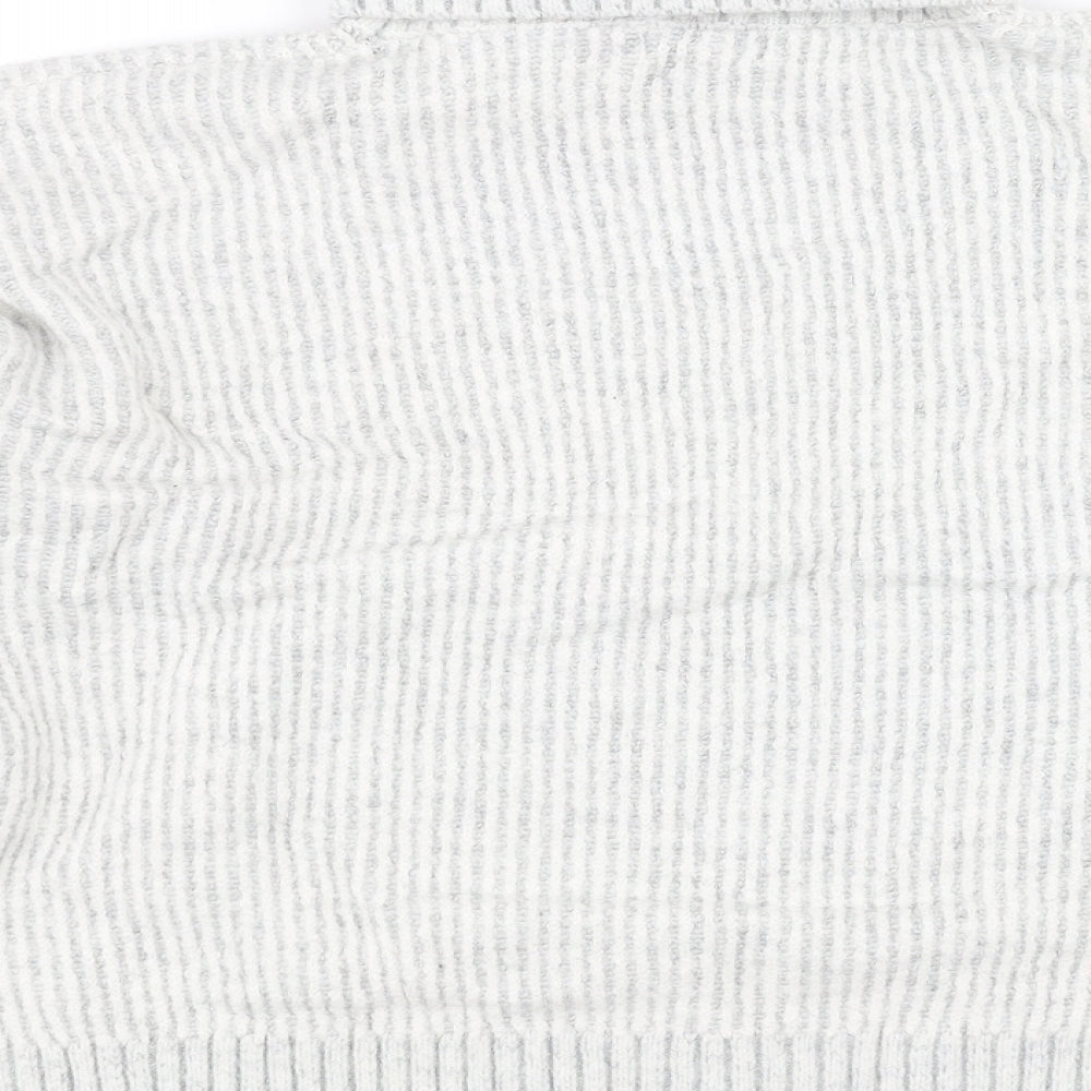 Topshop Womens Grey   Pullover Jumper Size S