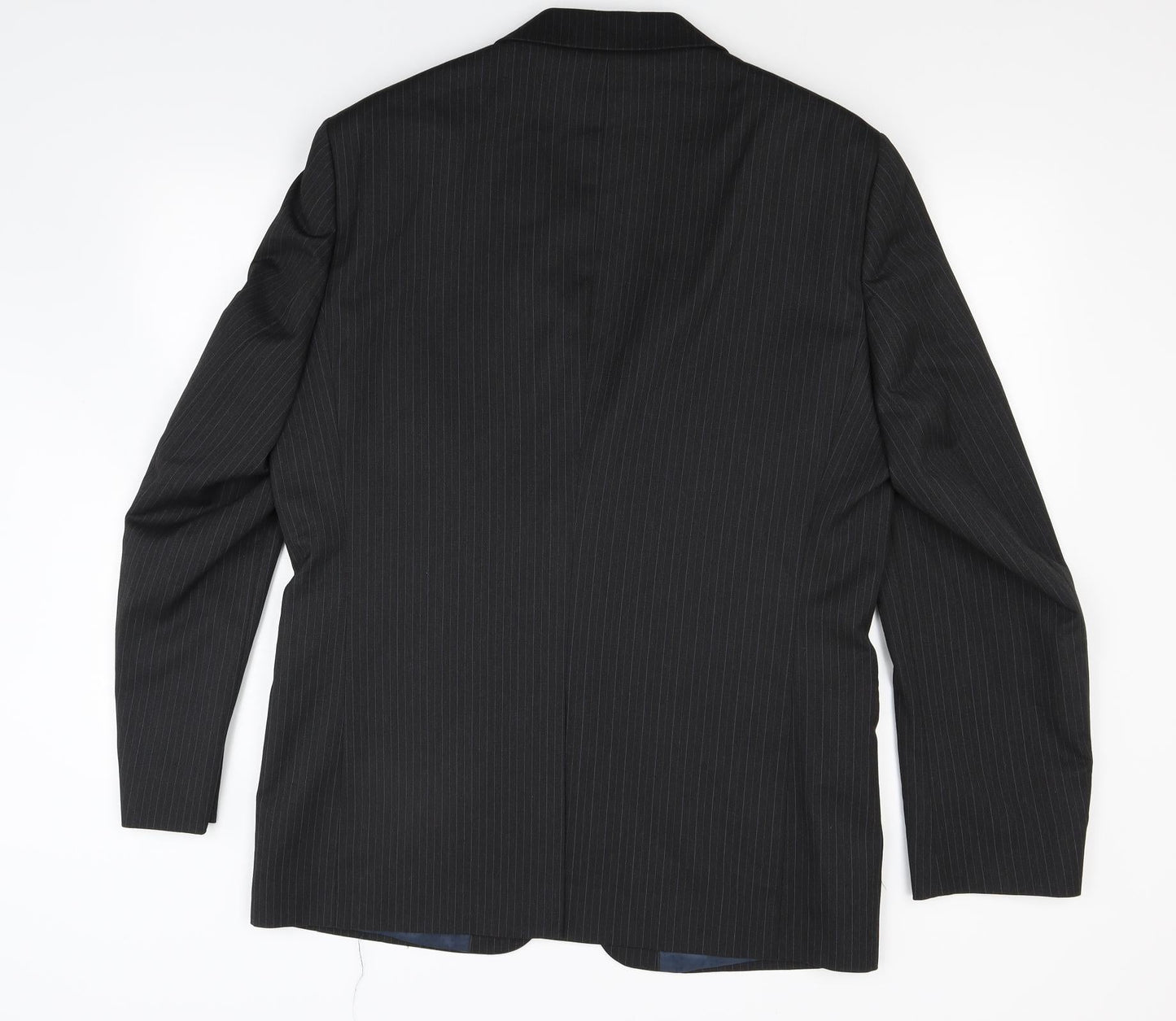 NEXT Mens Grey Striped  Jacket Coat Size 42