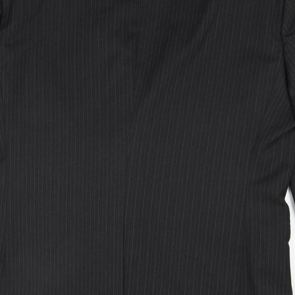 NEXT Mens Grey Striped  Jacket Coat Size 42