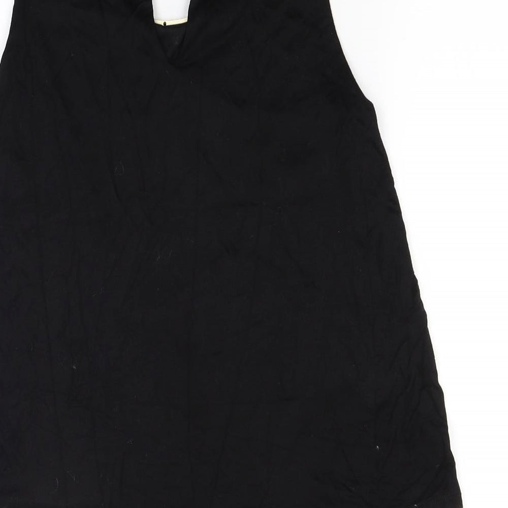 H&M Womens Black  Jersey Basic Tank Size S