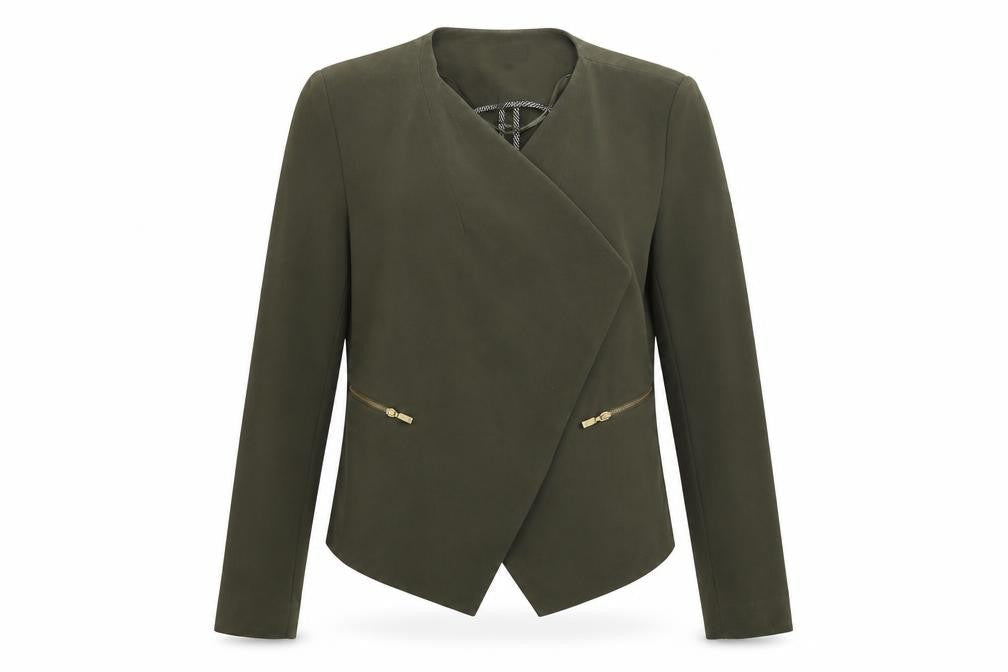 Marks & Spencer Womens Green   Jacket Coat Size 10