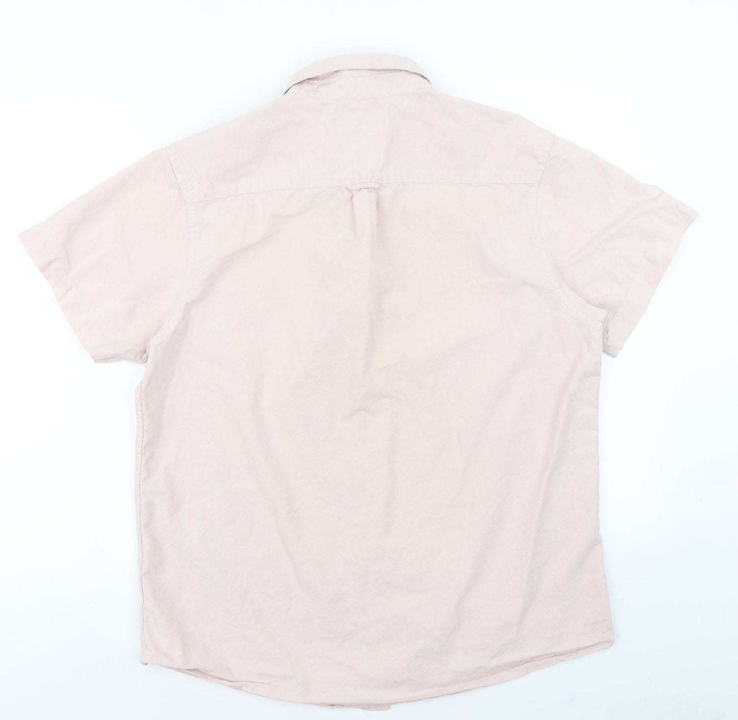 Primark Mens Pink    Button-Up Size L
