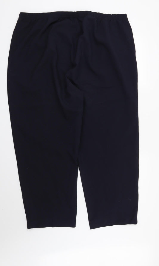 Bonmarché Womens Blue   Trousers  Size 22 in L27 in