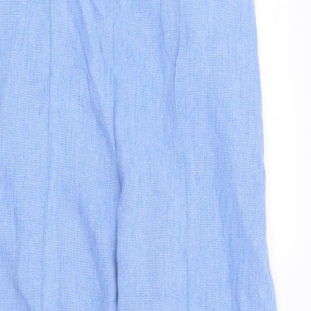 Preworn Womens Blue   Trousers  Size 14 L25 in