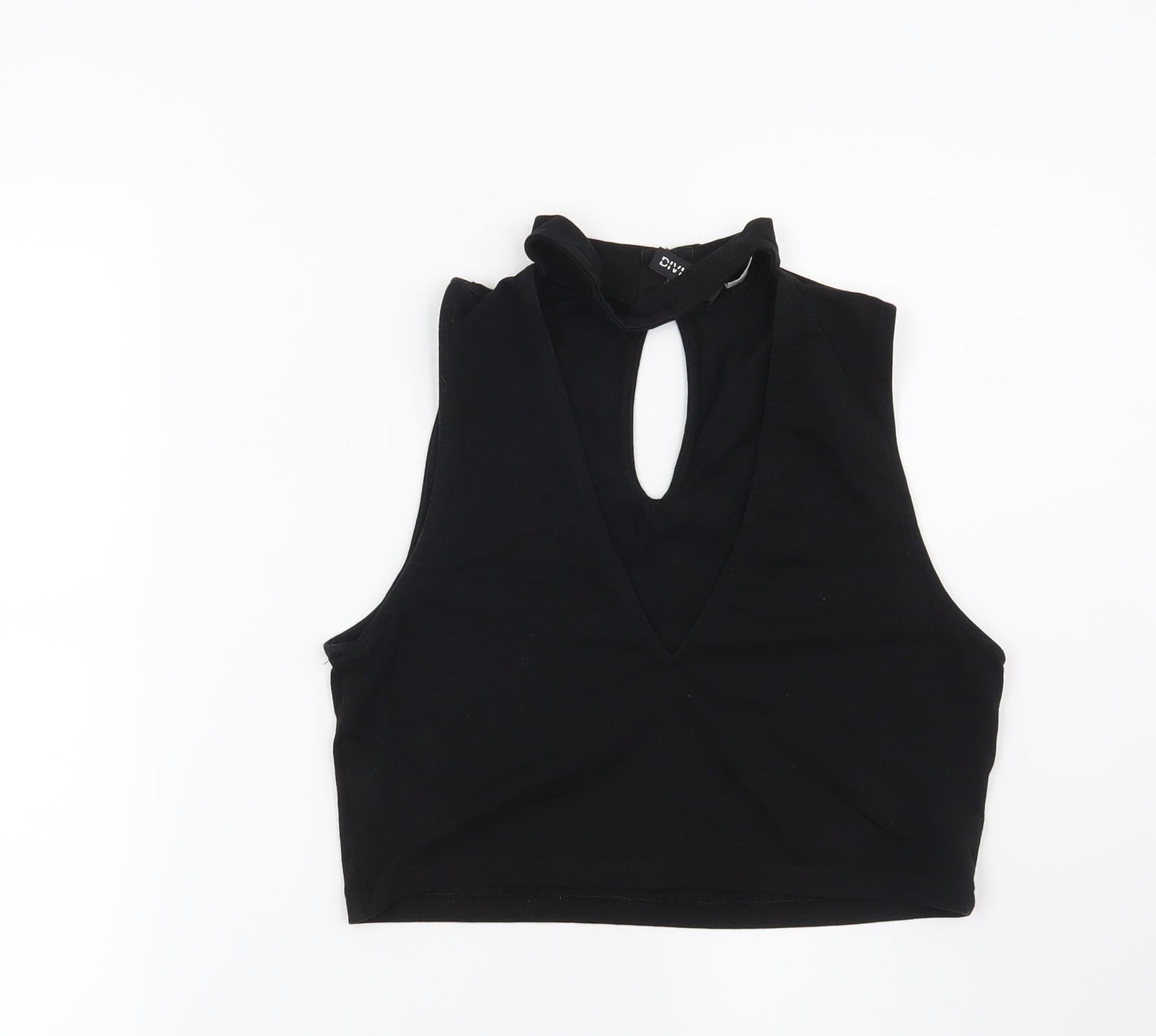 H&M Womens Black   Basic Blouse Size M