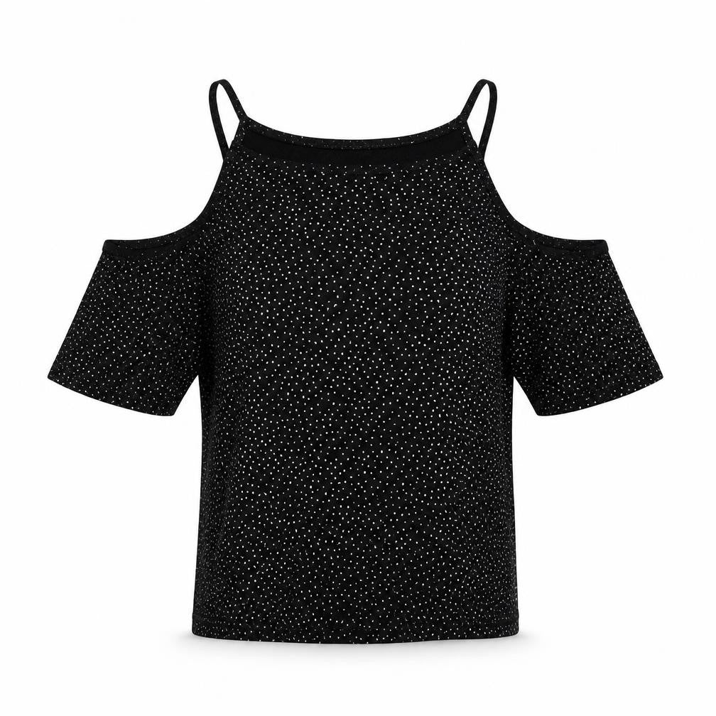 New Look Girls Black   Basic T-Shirt Size 9 Years