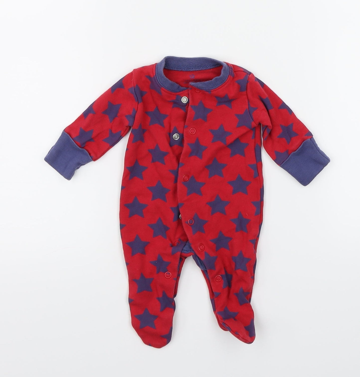 NEXT Baby Red   Babygrow One-Piece One Size  - stars