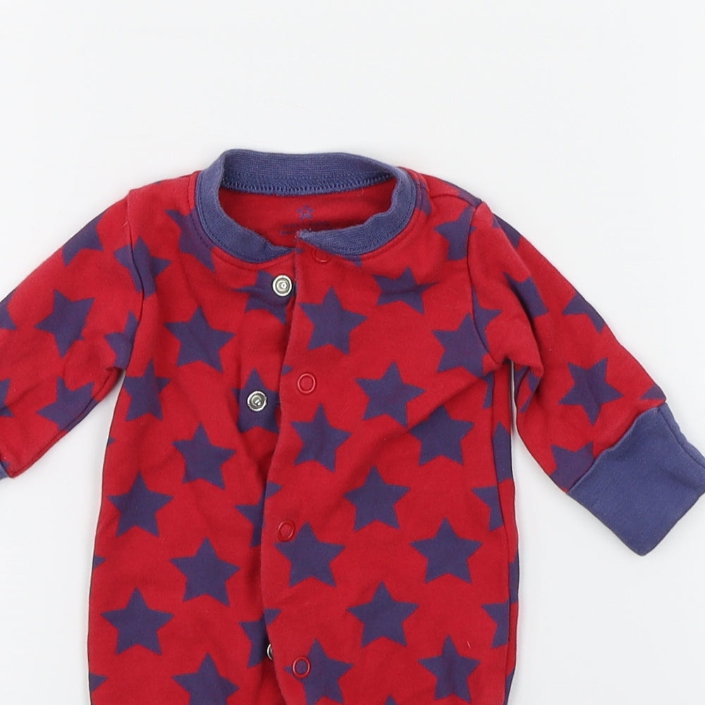 NEXT Baby Red   Babygrow One-Piece One Size  - stars