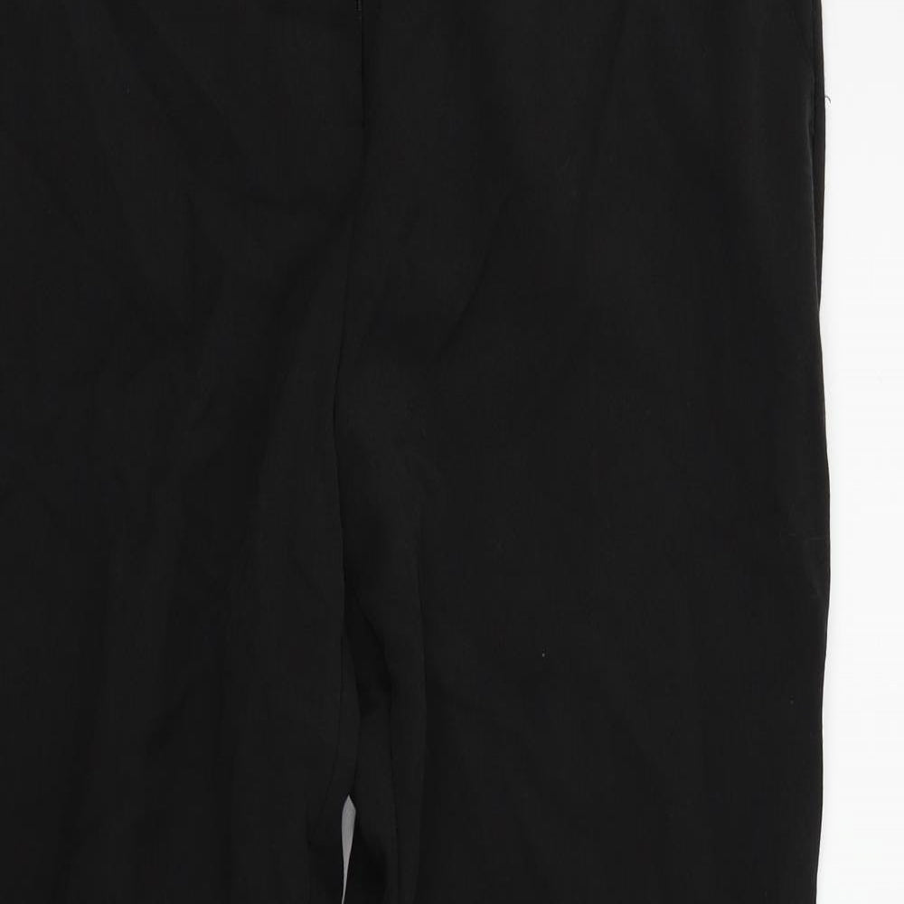 BHS Womens Black   Trousers  Size 14 L29 in