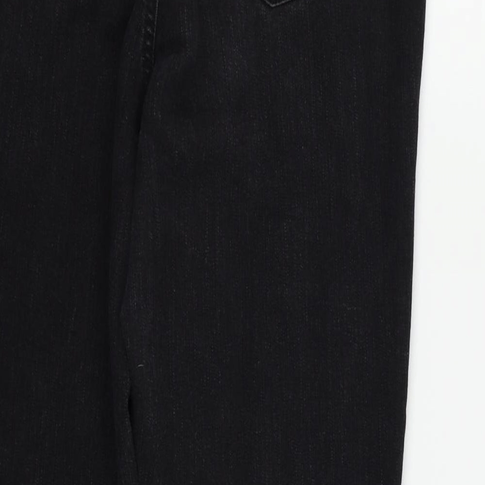 Sonoma Womens Black   Straight Jeans Size 12 L31 in