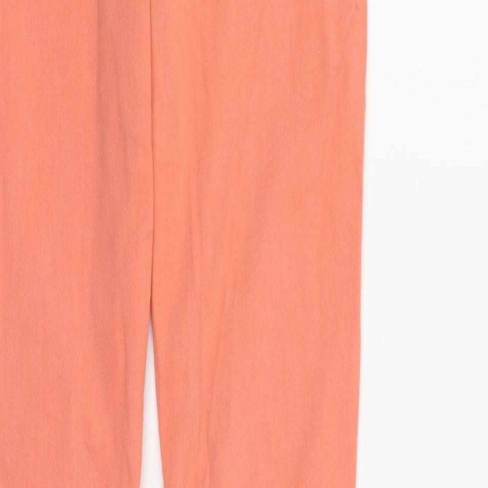 Jack Wills Womens Orange   Straight Jeans Size 26 in L32 in