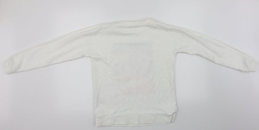 NEXT  Womens White   Pullover Jumper Size S