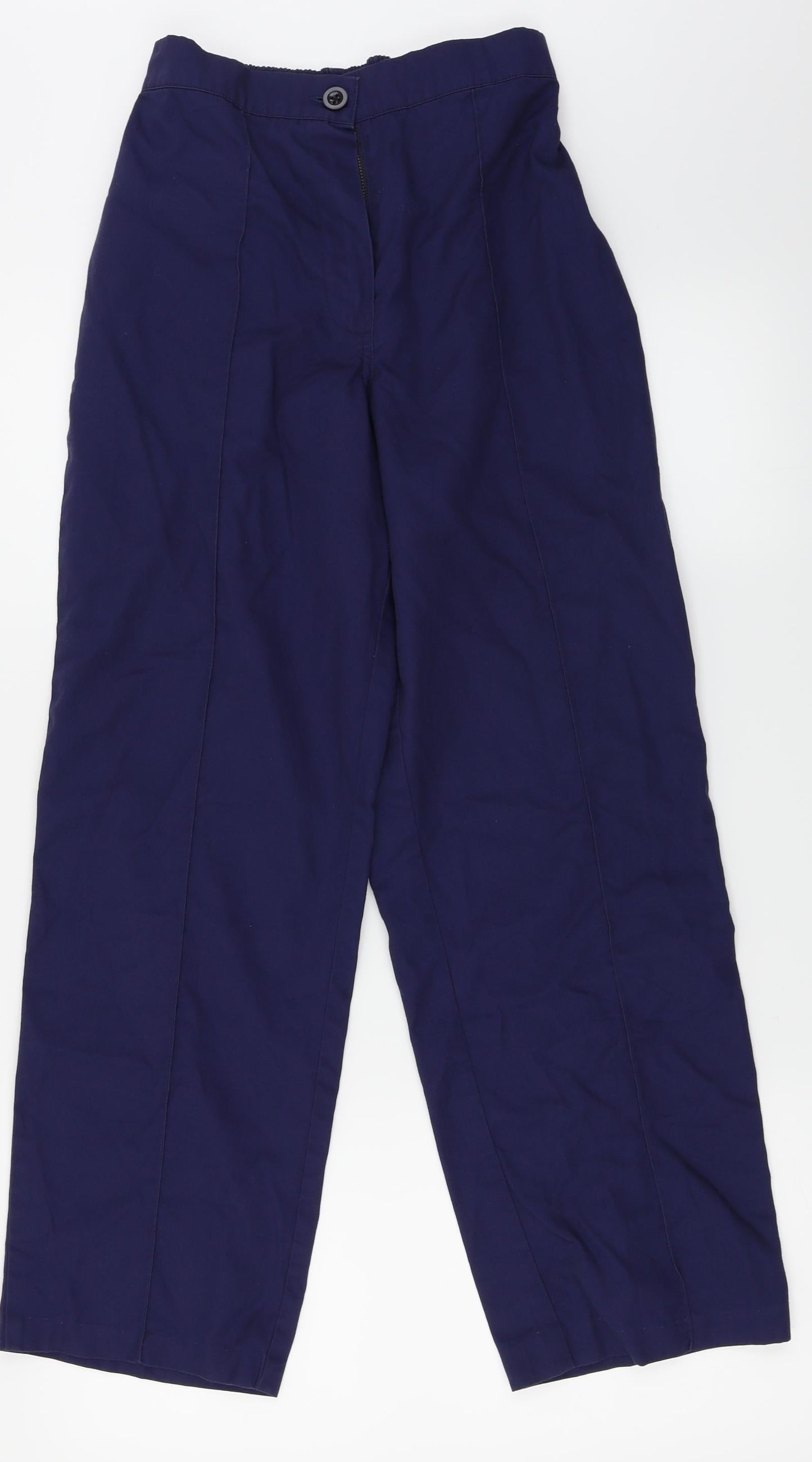 Simon Jersey  Womens Blue   Trousers  Size 6 L26 in