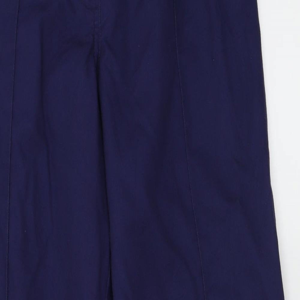 Simon Jersey  Womens Blue   Trousers  Size 6 L26 in