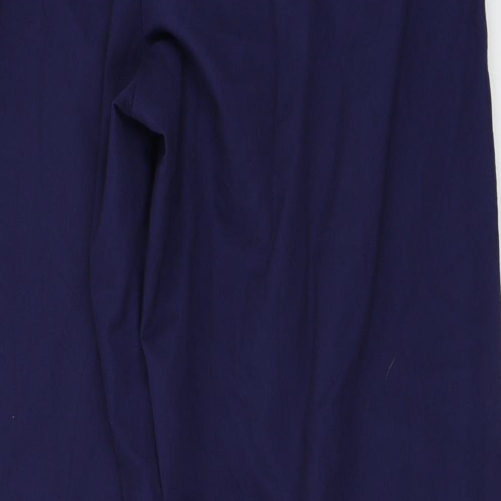 Simon Jersey  Womens Blue   Trousers  Size 6 L26 in