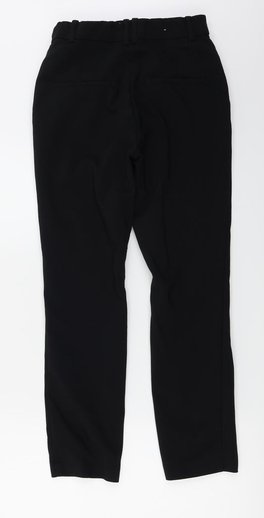 H&M  Womens Black   Trousers  Size 8 L24 in