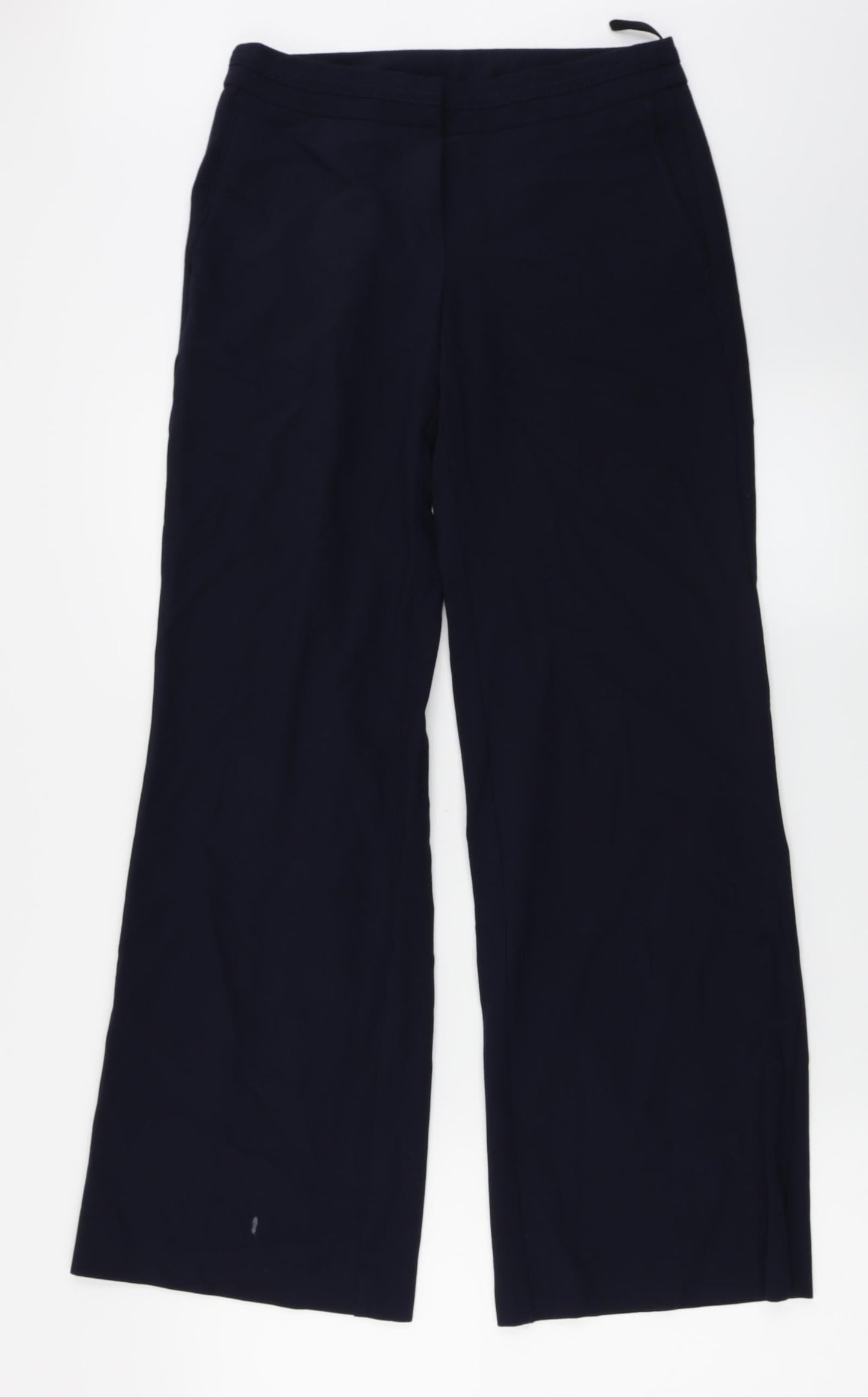 Marks and Spencer  Womens Blue   Trousers  Size 8 L25 in