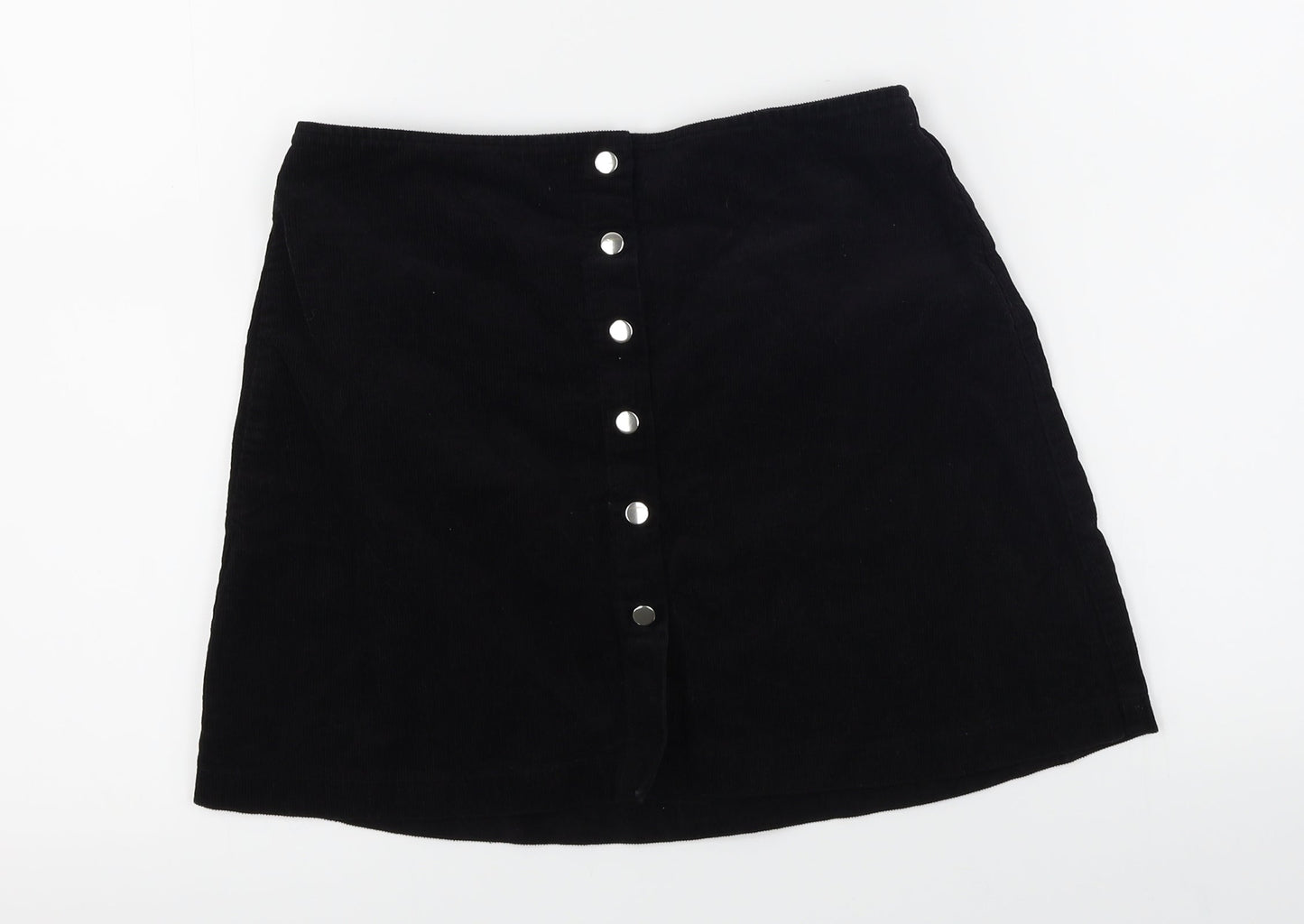 Select  Womens Black   A-Line Skirt Size 6