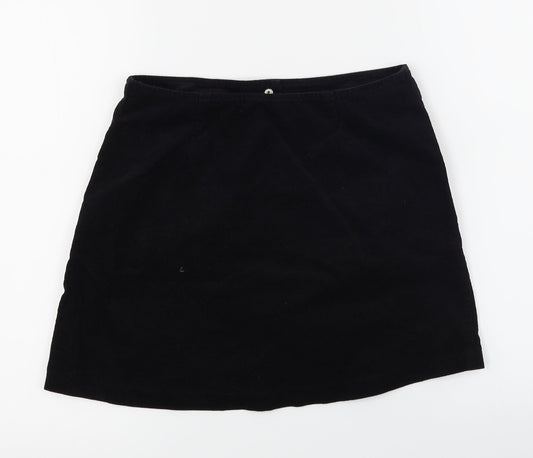 Select  Womens Black   A-Line Skirt Size 6