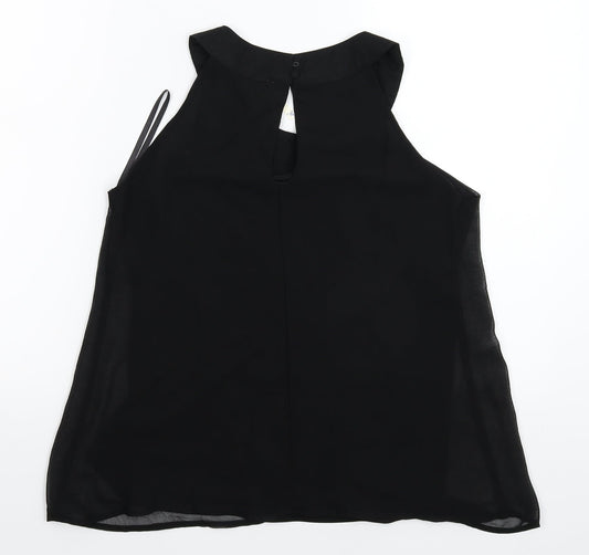 Blue Vanilla Womens Black   Basic Blouse Size XS