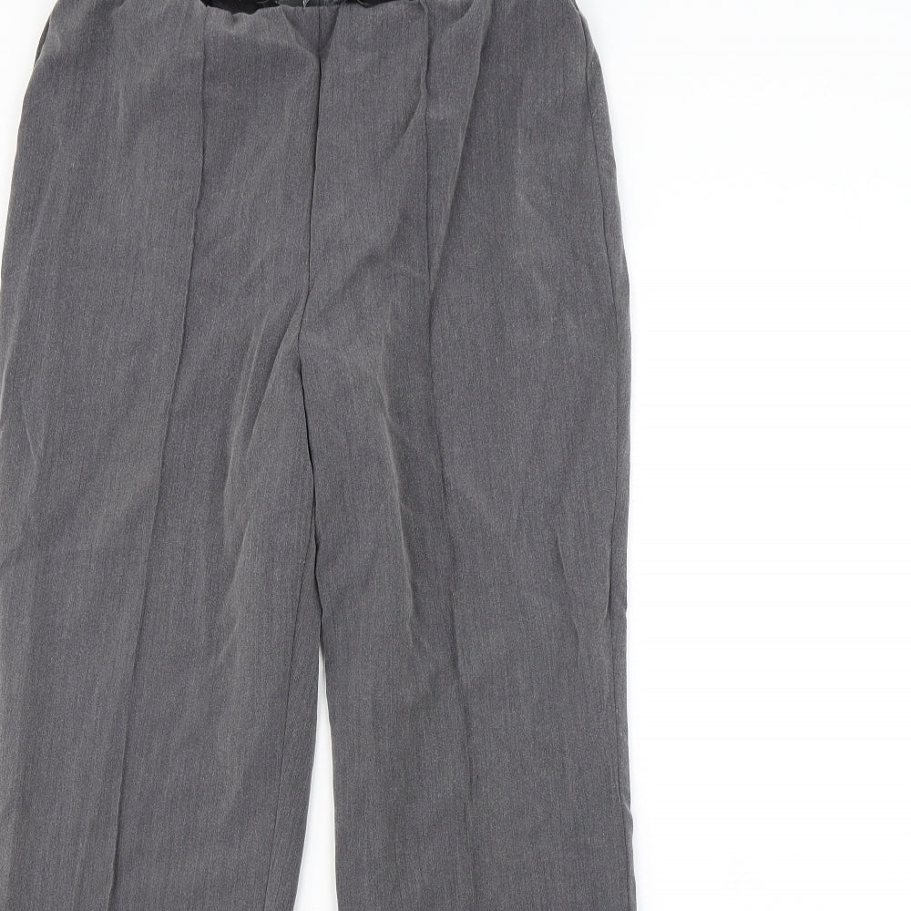 Bonmarché Womens Grey   Dress Pants Trousers Size 12 L28 in
