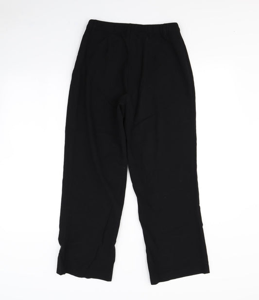Damart Womens Black   Dress Pants Trousers Size 10 L28 in