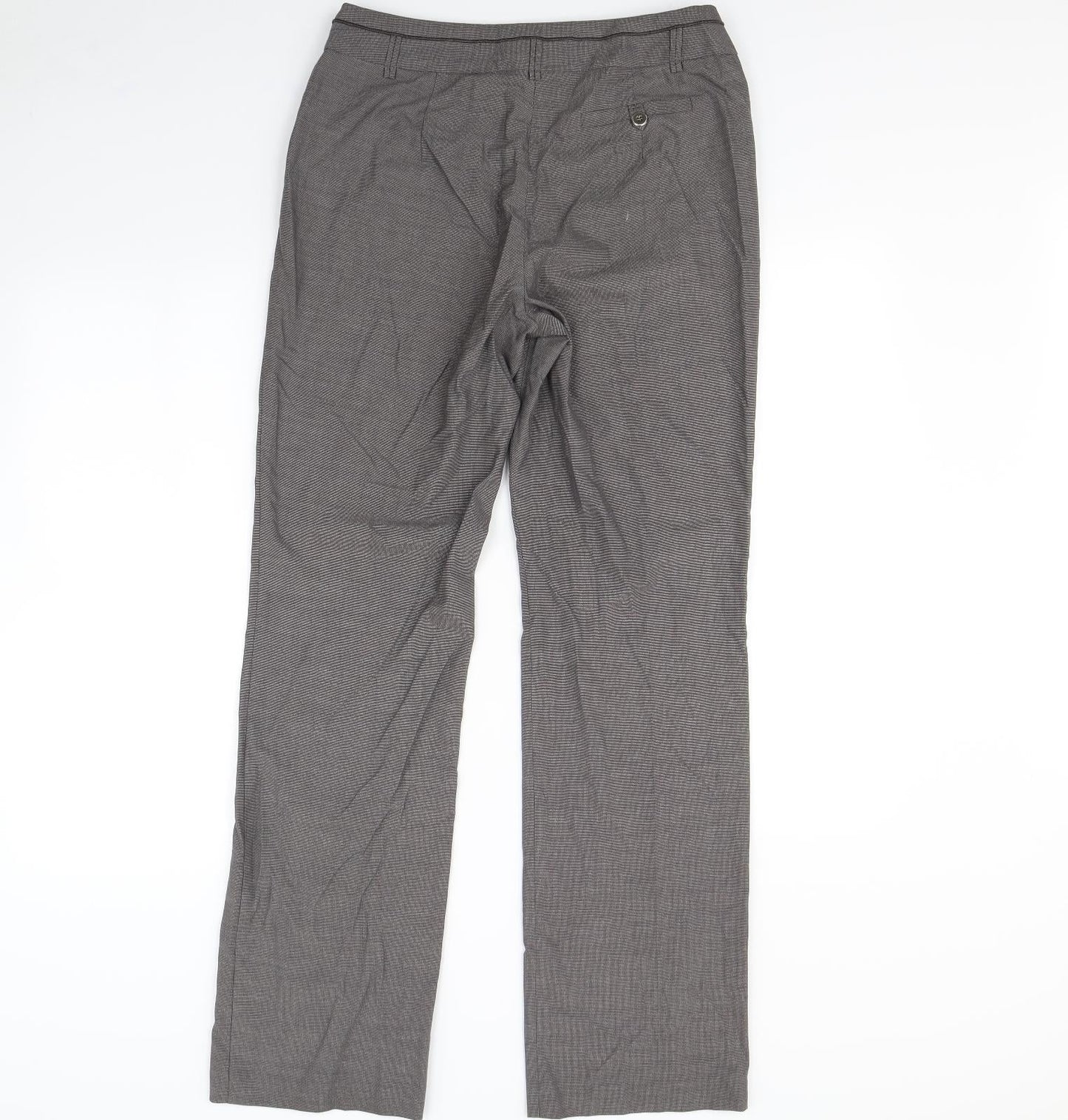 Preworn Womens Grey   Dress Pants Trousers Size 30 in L30 in