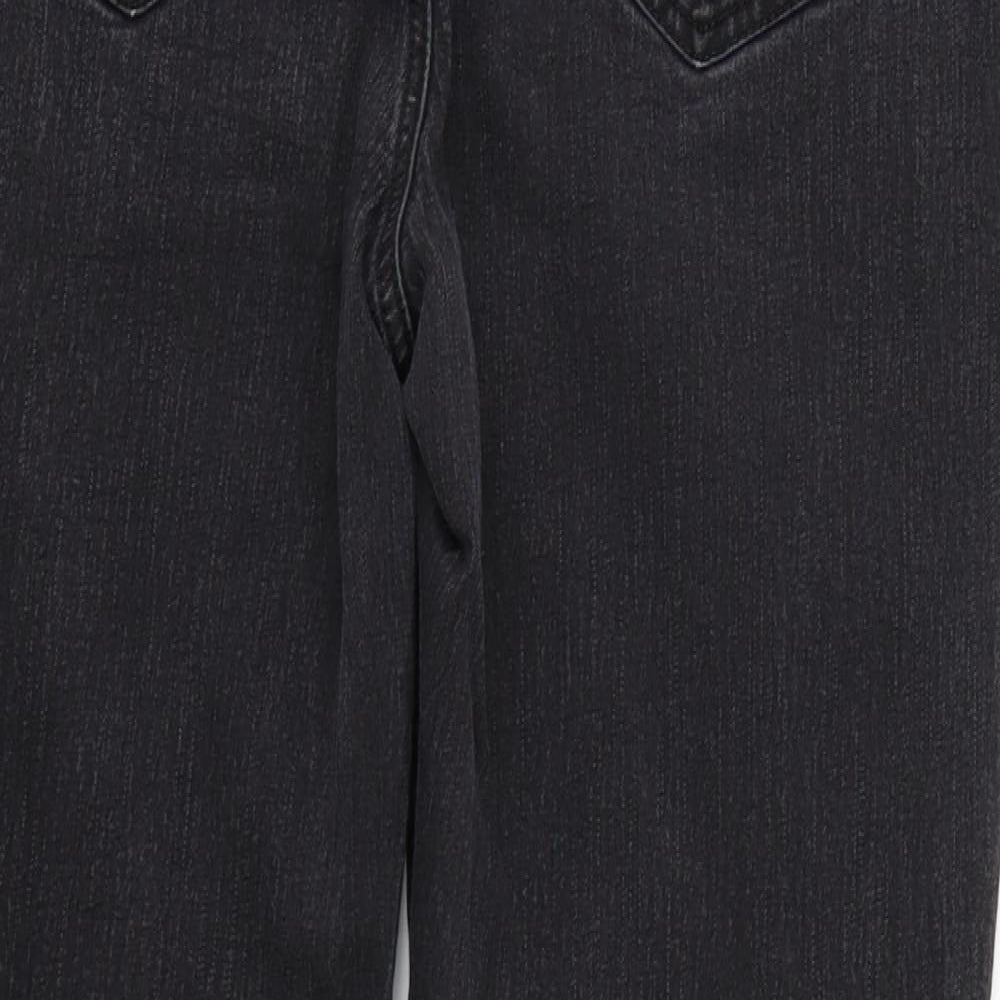 Marks and Spencer Womens Black   Trousers  Size 20 L26 in
