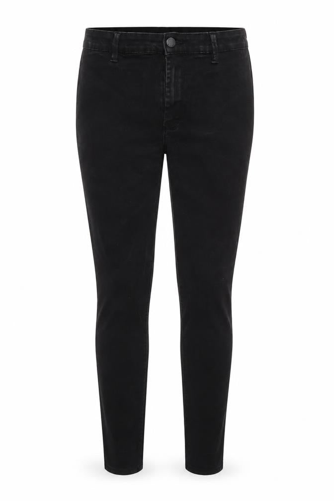 Denim & Co. Womens Black  Denim Jegging Jeans Size 14 L25 in - Elastic Waist
