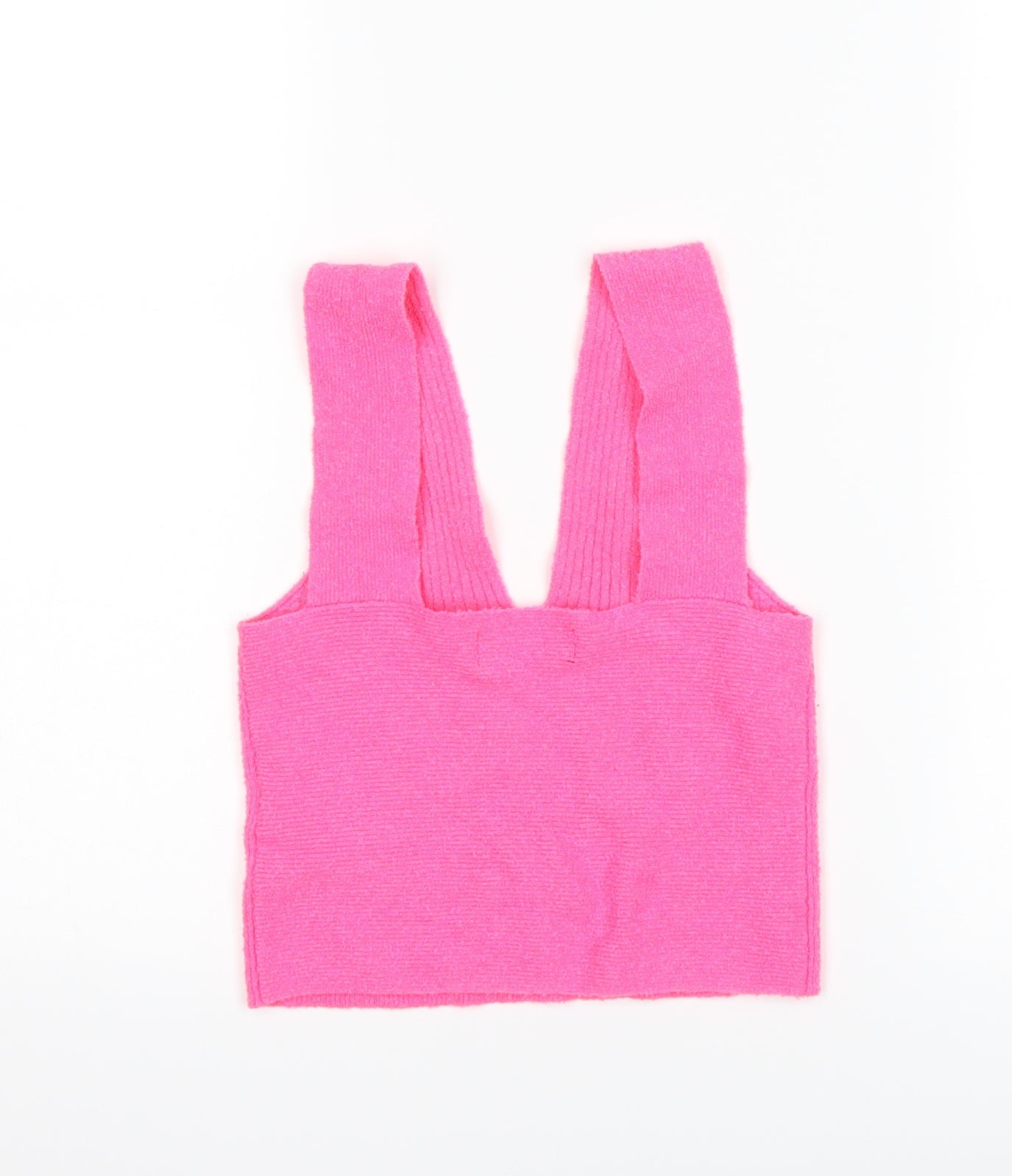 Bershka Womens Pink   Cropped Tank Size M
