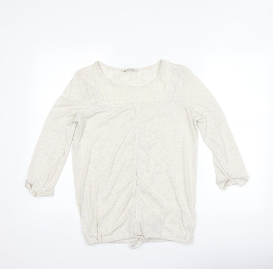 NEXT Womens Beige   Basic T-Shirt Size 8